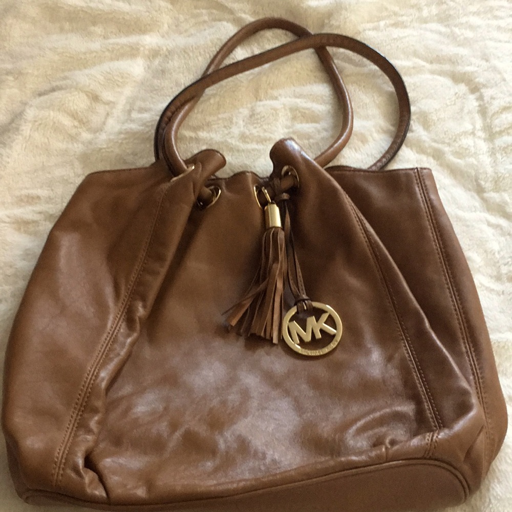 Michael Kors Tan soft leather bag